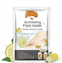 Masca Exfolianta pentru Picioare tip Soseta cu Lamaie, Reparare Profunda