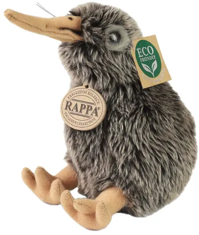 Jucărie de pluș Rappa Eco Friends - Kiwi, 15 cm