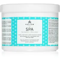 Kallos Spa crema pentru masaj pentru maini si picioare