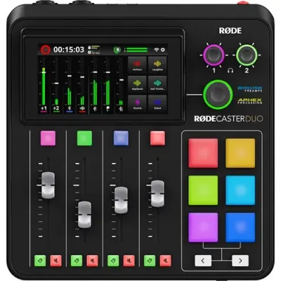 Resigilat: RodeCaster Duo Mixer Audio Podcast - Default Title