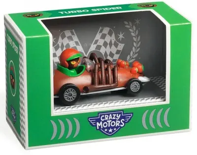 Jucărie pentru copii Djeco Crazy Motors - Cărucior Spider Turbo