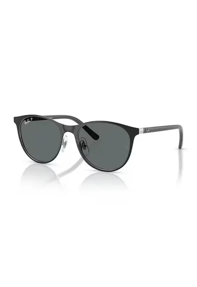Ochelari de soare pantos unisex - Negru/Argintiu