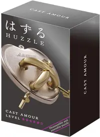 Puzzle metalic logic Hanayama - Cast Puzzle Amour Huzzle