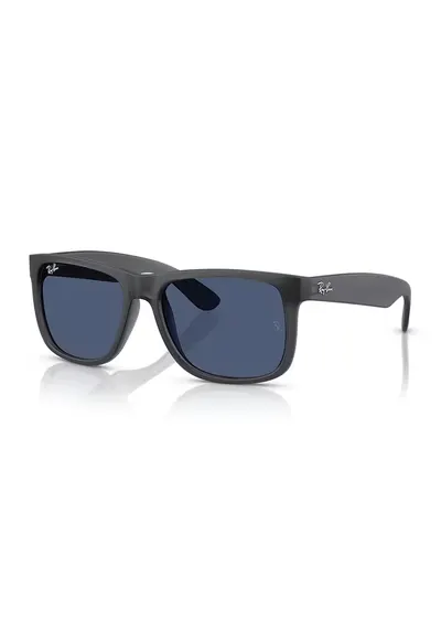 Ochelari de soare wayfarer cu logo discret Justin - Gri antracit