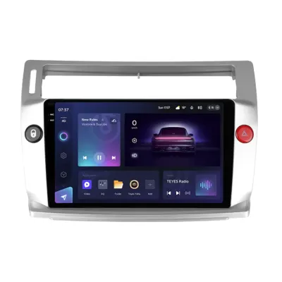 Navigatie Auto Teyes CC3 2K Citroen C4 2004-2014 4+64GB 9.5" QLED Octa-core 2Ghz, Android 4G Bluetooth 5.1 DSP