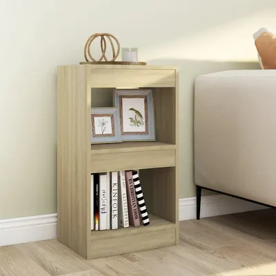 vidaXL Bibliotecă/Separator cameră, stejar sonoma, 40x30x72 cm