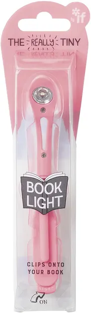 Lampa de citit pentru carte - roz