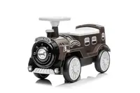 Trenulet fara pedale pentru copii Nichiduta Vintage Train Brown cu spatiu de depozitare sub scaun, recomandat copiilor peste 2 ani