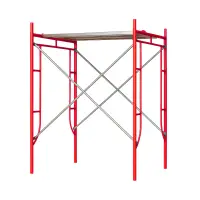 Schela circulabila din otel H2000*L1800*W1524 mm cu 2 seturi de diagonale și o platformă