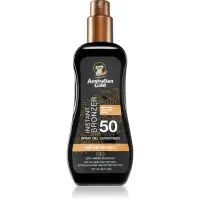 Australian Gold Spray Gel Sunscreen With Instant Bronzer spray pentru bronzat SPF 50 237 ml