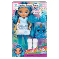 Papusa Rainbow High Littles, Rainbow Fantasy Fairies, Sapphire, 543428EUC