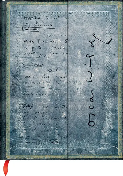 Carnețel Paperblanks Wilde - 13 x 18 cm, 72 de coli de hârtie, cu linii largi