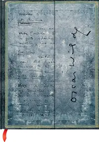 Carnețel Paperblanks Wilde - 13 x 18 cm, 72 de coli de hârtie, cu linii largi