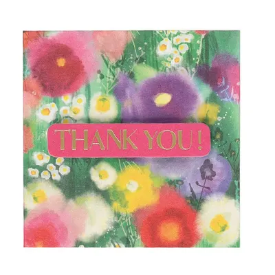 Mini felicitare 3D Thank You ARTEBENE