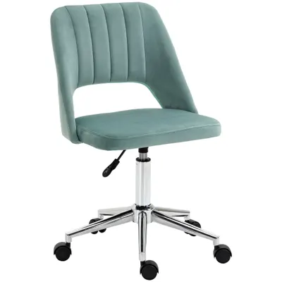 Scaun de Birou Ergonomic pentru Birou cu Inaltime Reglabila Vinsetto ,sarcina maxima 120 kg,Verde | Aosom Romania