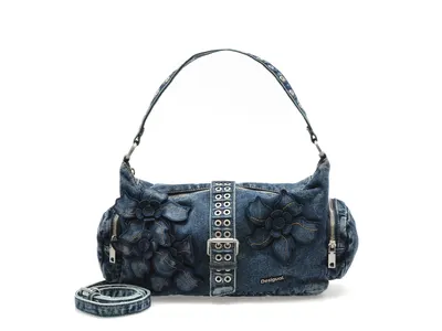 Geanta DESIGUAL albastra, SAXD21, din material textil