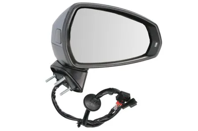 Oglinda laterala dreapta electric, asferic, cu incalzire, asistenta banda, grund, cu memorie, rabatare electrica, semnalizator potrivit AUDI A3 8V 04.12-05.20