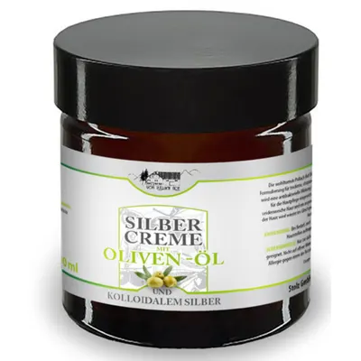 Crema pentru calmarea pielii sensibile cu Argint Coloidal Pullach Hof, 100 ml
