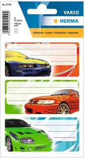 Etichete școlare Herma - Tuning, 9 buc