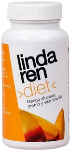 Lindaren Diet Mango african, Crom și Vitamina B6, 60 capsule, Artesania Agricola