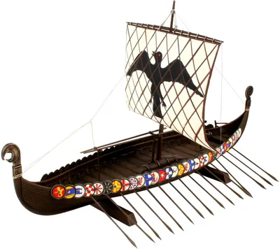 Model de asamblat de navă Revell - Viking Ship (05403)