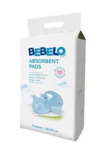 Bebelo Paturi absorbante 60x90cm, 10 bucati