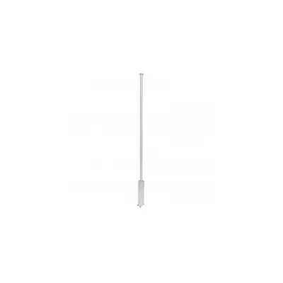 Snap-on column - 4 compartimente - inaltime 3.30 m - aluminiu body - PVC capacs - alb finish