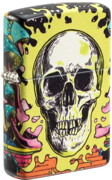 Brichetă Zippo - Skull Design, Glow in the Dark
