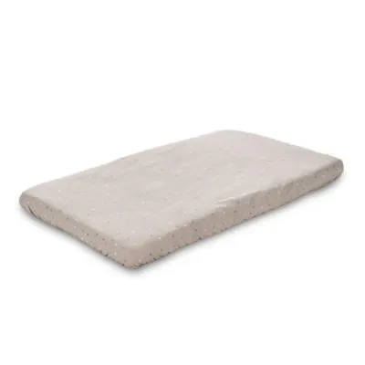 Cearceaf cu elastic pentru patut, 98 x 65 cm, 100% bumbac ranforce, Beige Sky