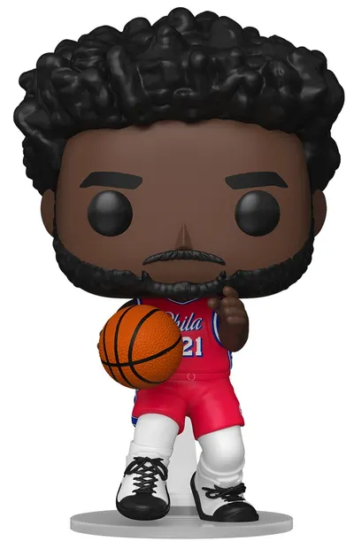 Figurină Funko POP! Sports: Basketball - Joel Embiid (Philadelphia 76ers) #211