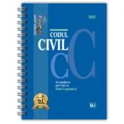 Codul civil Ianuarie 2025. Editie spiralata, tiparita pe hartie alba