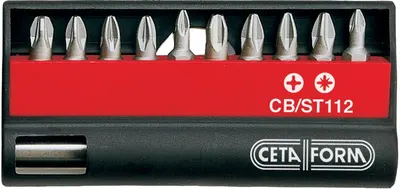 Set de biți Ceta Form - 16673, PH/PZ, 11 buc