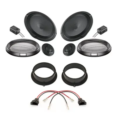 Pachet difuzoare auto Audison Prima dedicat usi spate Audi A4 2015-2018, RMS 100 W