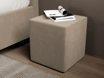 Taburet Brick Crem