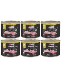 PAN MIĘSKO Hrană umedă pentru pisici cu curcan și gâscă 6x200 g