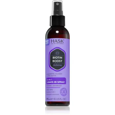 HASK Biotin Boost spray care nu necesita clatire pentru intarirea parului 175 ml