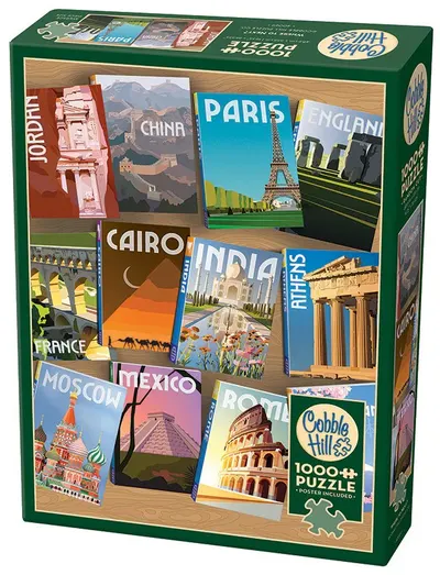 Puzzle Cobble Hill din 1000 piese - Următoarea destinație