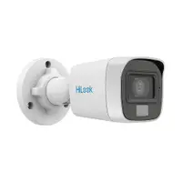 Camera supraveghere exterior cu iluminare duala Hikvision HiLook Smart Hybrid Light THC-B129-LPS, 2 MP, 2.8 mm, IR/lumina alba 20 m, microfon