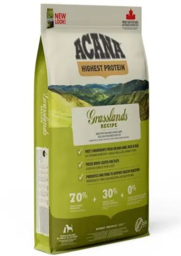 Acana Dog Grasslands Pasare 11.4 kg