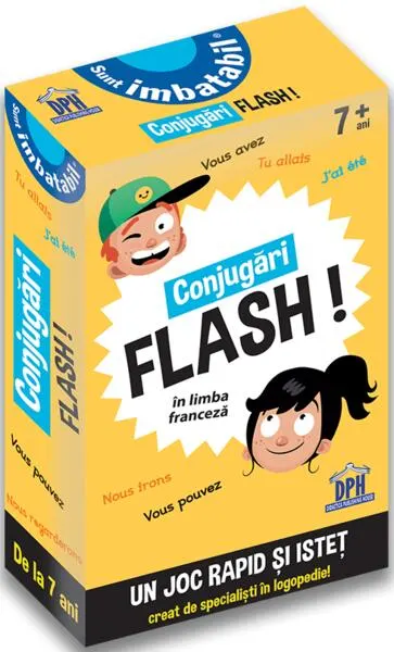 Sunt imbatabil. Conjugări flash în limba franceză! - Hardcover - ***