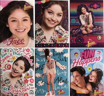 Caiet scolar Starpak - Soy Luna, 20 foi, randuri late, sortiment
