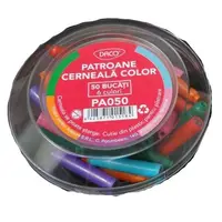 Patroane color, 50buc/cutie plastic, Daco