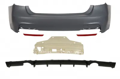 Bara spate M PERFORMANCE model pachet M, complet, grunduit potrivit BMW Seria 3 F30, F80, 3 F31 SALON 2011-2019