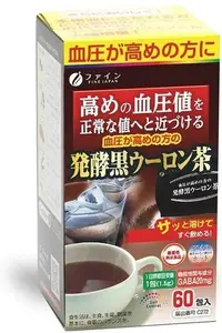 GABA cu ceai fermentat Oolong și Pu-erh, 60 plicuri, Fine Japan