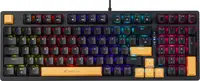 Tastatură mecanică Xtrike ME - GK-997, Rainbow, negru