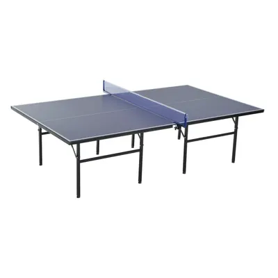 Masă de Ping-Pong Pliabilă, Homcom, din Lemn Mdf Și Oțel, 274×152×76 cm