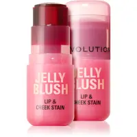 Revolution Jelly Blush blush stick buze si obraz culoare Peach Orange 5.5 g
