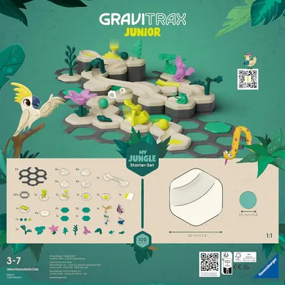 Set de constructie - GraviTrax Junior - Starter - My Jungle