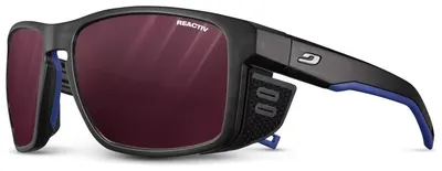 Ochelari de soare Julbo - Shield, Reactiv 0-4 HC, negru/albastru închis