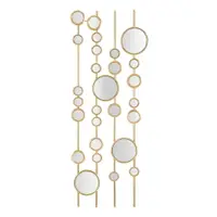 Decorațiune de perete din metal 35,5x90 cm Small Mirros - Mauro Ferretti